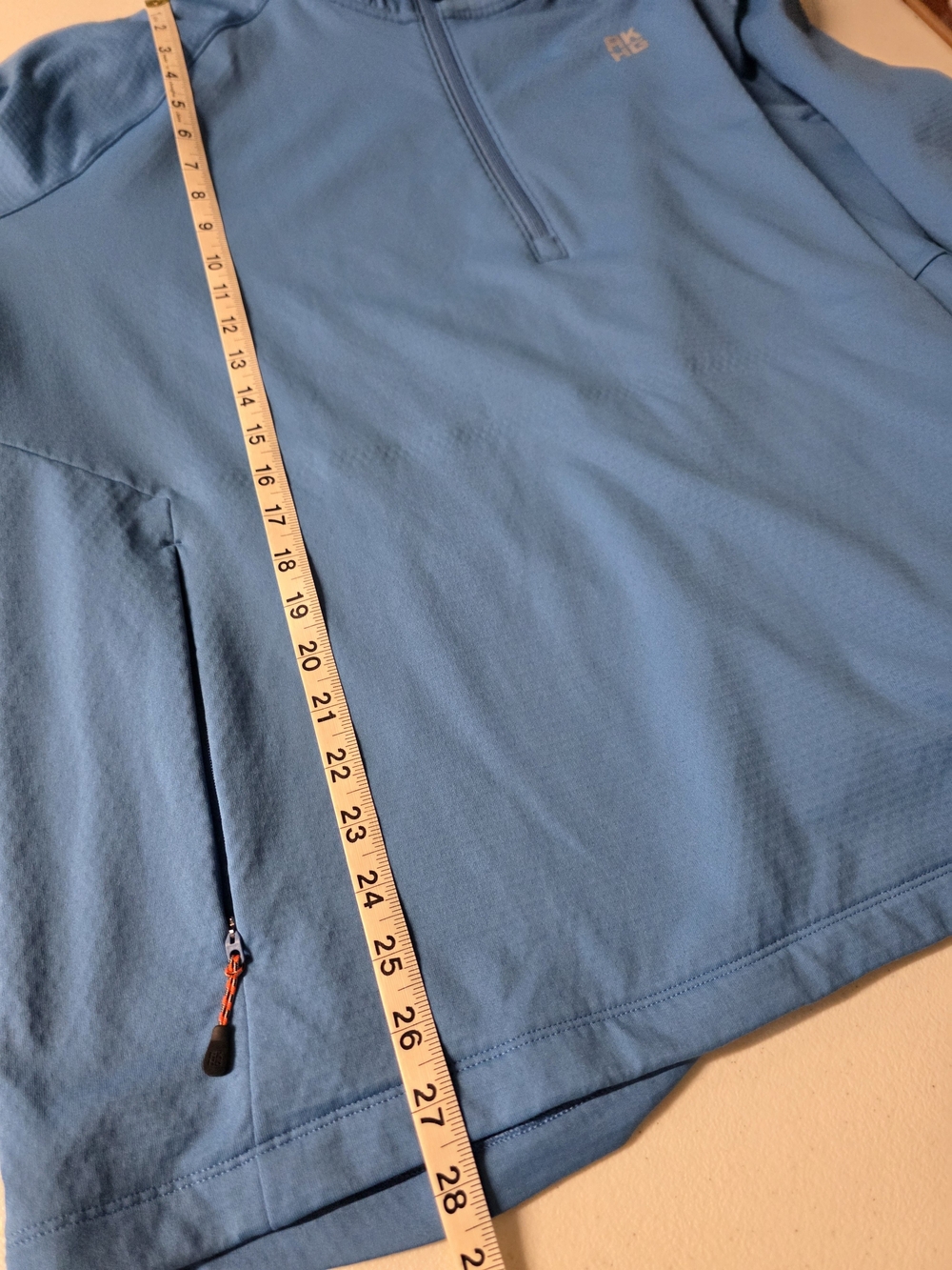 Blue Alaskan Hardgear by Duluth Trading Co. AKHG Crosslayer 1/4 zip fleece - Picture 11 of 15